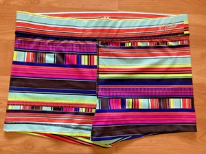 FILA Women  Running Short L Multi color Pullon Size XL - Picture 1 of 3