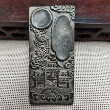 Chinese jade Antique hand-carved  necklace fish leaping over the dragon gate1707