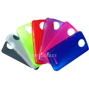 FUNDA PROTECTORA PARA MOTOROLA MOTO C PLUS (4G) 5" GOMA TPU SILICONA CUBIERTA SUAVE - Imagen 1 de 1