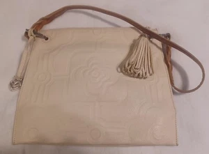 Brighton Off White Leather Purse - Picture 1 of 12