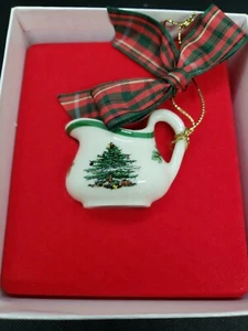 Spode Christmas Tree Minature Creamer Ornament - Picture 1 of 3