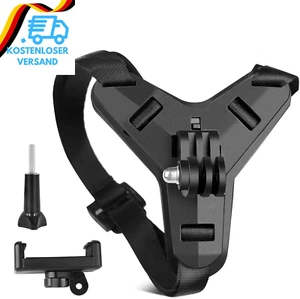 Motorradhelm Halterung Helmhalterung Go Pro Helmbefestigung Für Gopro Hero 13/12 - Bild 1 von 12
