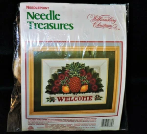 Kit de punta de aguja de bienvenida Williamsburg Needle Treasures de colección  - Imagen 1 de 4