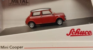 Schuco 452665904 Mini Cooper, rot / silber, 1:87, H0 - Bild 1 von 4