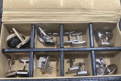 Lot Of 8 Mens Cufflinks ( Burberry, Swarovski, Tous Ect…) - Image 1 of 4