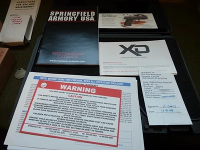 Springfield Armory Gun Case For XD .45 ACP  4” Black - Image 1 of 4