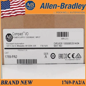 1PZ Nuovo NUOVO AB 1769-PA2 Ser A Alimentatore Compatto 1769PA2 Modulo Ingresso - Foto 1 di 6