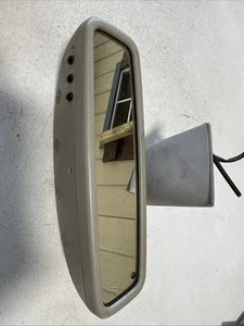 2001-2007 MERCEDES W203 C230 GREY AUTO DIM REARVIEW MIRROR HOMELINK - Picture 1 of 8