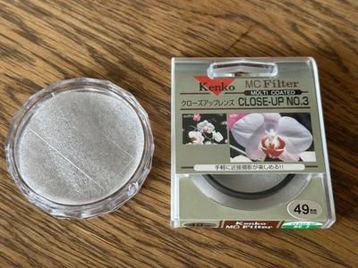 Kenko 49mm Close-up Lens No.3 New Unused with Case - Image 1 of 4