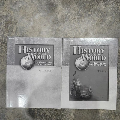 Abeka History of the World Quizzes Tests Teacher Answer Key 7th Grade - Image 1 of 2