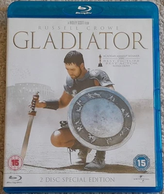 GLADIATOR BLU-RAY 2 DISC SPECIAL EDITION RUSSELL CROWE RIDLEY SCOTT  - Image 1 of 2