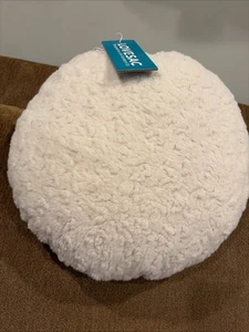 Lovesac Cuscino Rotondo Lancio Finto Sherpa 16" - Foto 1 di 2