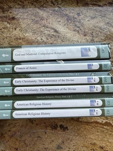 Great Courses Set GREAT WORLD RELIGIONS DVD CD Christianity GOD History Francis - Bild 1 von 14