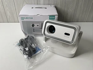 Bnoe 4K Projector 1080P Native 3D WiFi Bluetooth Video Theater 230" Display - Picture 1 of 10