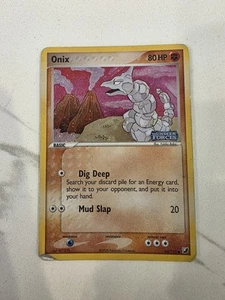 Pokémon ONIX 65/115 Stamped Reverse Holo Unseen Forces - MP - Picture 1 of 2