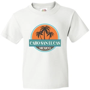 Inktastic Cabo San Lucas Beach Vacation Youth T-Shirt Mexico Mexican Travel Tee - Picture 1 of 9