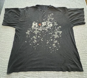Camisa De Colección Marithe Francois Girbaud Piel Ciudad Para Hombres 3XL Rap Hip Hop Y2K Negra - Imagen 1 de 8