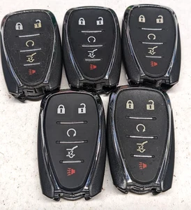 LOTE DE 5 LLAVEROS INTELIGENTES OEM CHEVROLET LOTE LLAVERO ENTRADA SIN LLAVE HYQ4AA - Imagen 1 de 4