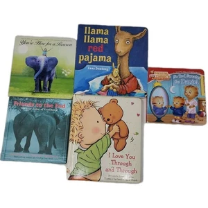 Children's Book Bundle Lot Of 5 Hardcover Softcover Reading - Picture 1 of 21