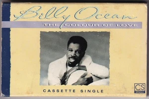 Billy Ocean Colour Of Love Cassette 1998 1st Edition Single Never Too Late Try - Picture 1 of 8