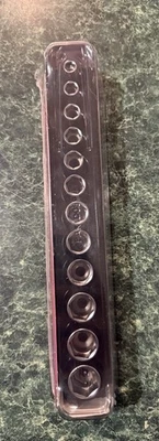 Snap On 212fsmsy 12 piece 6 point metric semi deep socket set 8-19mm - Image 1 of 3