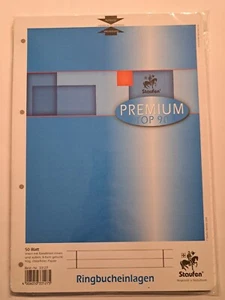 Staufen Ringbucheinlagen 50 Blatt Liniert mit Doppelrand Lineatur 27 A4 - Bild 1 von 2