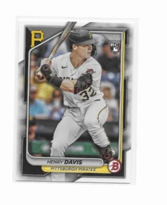 Bowman béisbol Henry Davis Pittsburgh Pirates 2024 - Imagen 1 de 2
