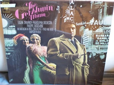 Gershwin Rhapsody Con in F Porgy&Bess Ormandy Entremont 2-LP Set STILL SEALED! - Image 1 of 2