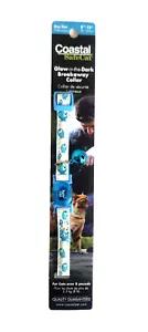 Coastal SafeCat Glow in the Dark Breakaway Cat Collar with Bell and Blue Fish - Picture 1 of 4