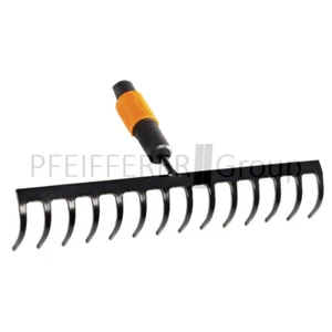 FISKARS Rechen Quick Fit 14 Zinken 36 cm Laubbesen - Picture 1 of 1