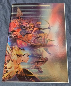 DARK CRISIS ON INFINITE EARTHS #5 DC Comic Cover F Incentive 1:100 Foil - Picture 1 of 4
