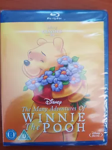 THE MANY ADVENTURES OF WINNIE THE POOH BLU RAY - NEW & SEALED REGION B FREE POST - Picture 1 of 1