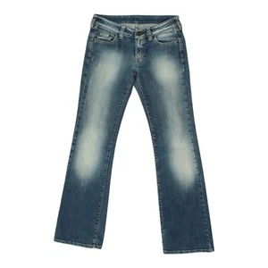 Jeans Replay & Sons Bootcut | Denim de diseñador de tiro bajo azul vintage para mujer - Imagen 1 de 6