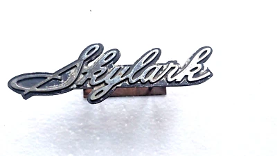 1970 1971 1972 ?  Buick "Skylark" Nameplate Script Grille Emblem - Image 1 of 4