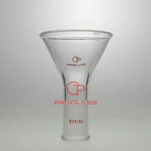 Lab Power Funnel ,60° side angle and a standard Female joint 24/40 - Picture 1 of 1