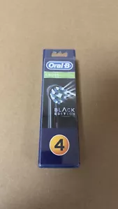 Braun Oral-B Cross Action Toothbrush Heads Black Edition Pack of 4 Black Heads - Picture 1 of 5