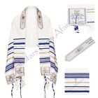 ROYAL BLUE Messianic Christian Prayer Shawl & Tallit Bag Large Size 33' x 73'
