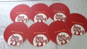(7) Ruby Tuesday Restaurant - Papier - Getränk Untersetzer - Bild 1 von 2