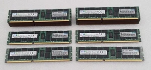 [LOT 8] SAMSUNG 16GB 2Rx4 PC3-12800R DDR3 M393B2G70BH0-CK0Q9 Server Memory RAM - Afbeelding 1 van 4