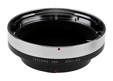 Fotodiox Pro Lens Mount Adapter Bronica ETR Mount Lenses to Nikon F  Camera Body