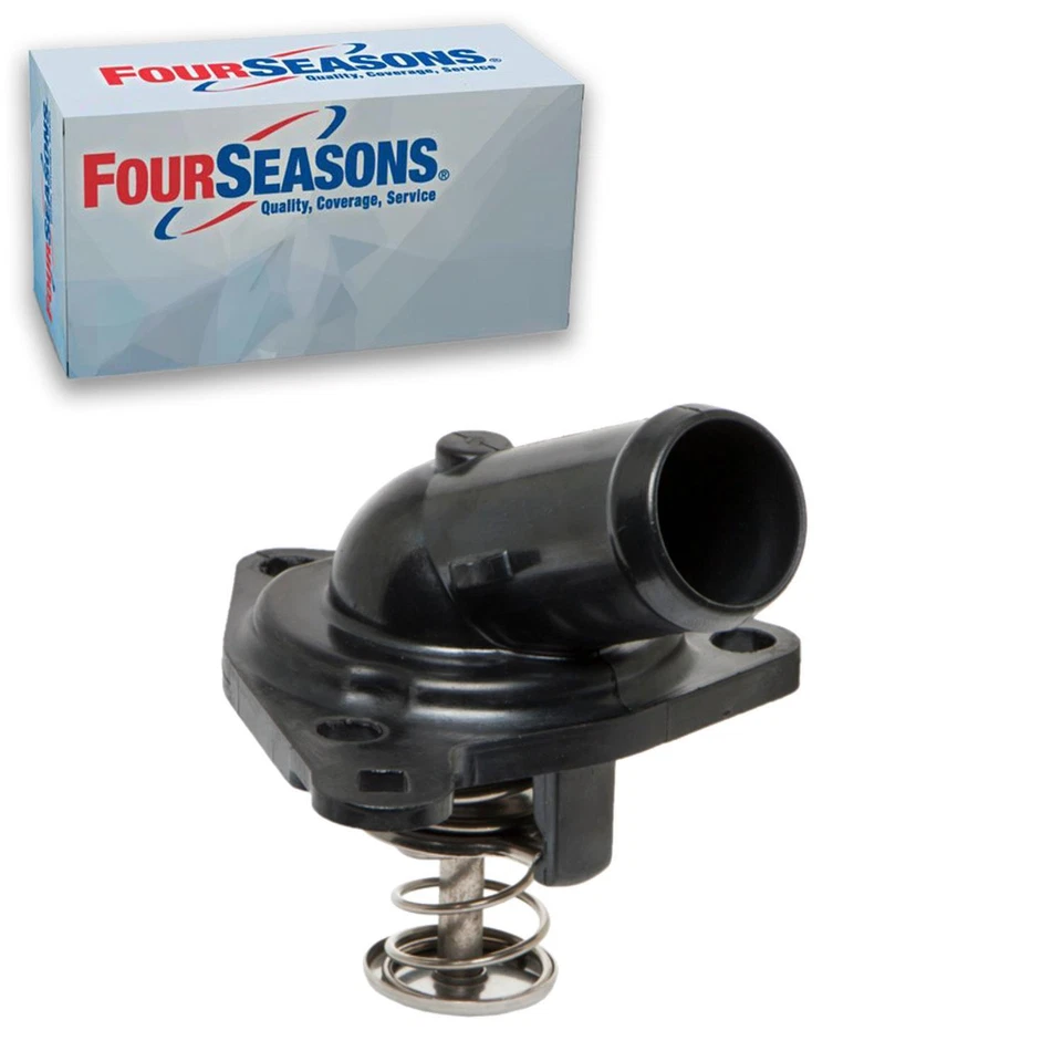 4 Seasons Engine Coolant Thermostat / Water Outlet Assy For 2002-2006 Honda CR-V - Image 1 of 4