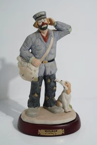 Flambro Vintage Emmett Kelly Jr. Mailman Clown Professional Series #9596 - Picture 1 of 10