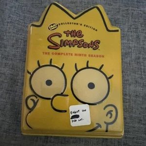 THE SIMPSONS Complete Ninth Season LIMITED EDITION LISA HEAD DVD 4 Discs Collect - Picture 1 of 10