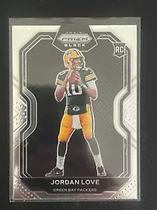 2020 Panini Chronicles - Prizm Black #PB-4 Jordan Love (RC) centered and clean - Picture 1 of 1