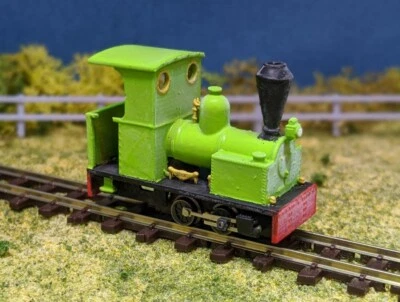 3D-FACTORYUK OO9/009 Schmalspur ""Excelsior"" Bagnall Loco Karosserie für TU-Koppel Chassis