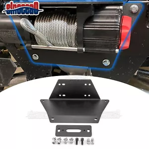 For Polaris Ranger 1000 XP 1000 900 Crew Diesel Steel Winch Mount Plate - Picture 1 of 7