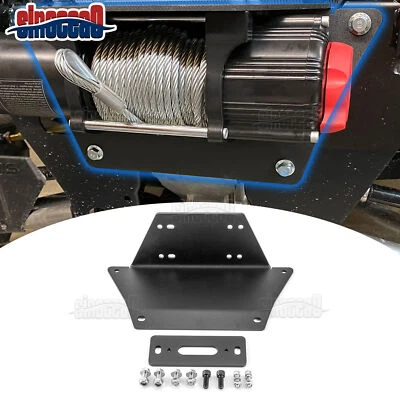 Placa de montaje de cabrestante de acero diésel doble para Polaris Ranger 1000 XP 1000 900 Foto 1 de 4
