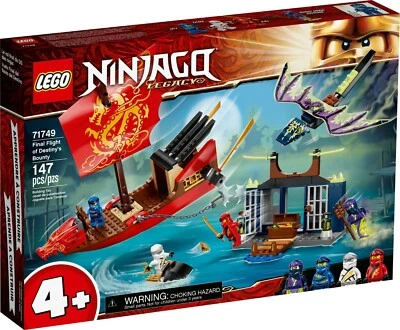 LEGO Ninjago LEGACY Final Flight of Destiny's Bounty #71749 BNIB - 2021 Release - Image 1 of 4