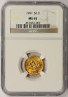 1907 Liberty Head Quarter Eagle Gold $2.5 MS 65 NGC