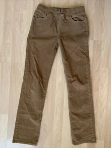 GAP Kids Size XXL Girls Pull On Corduroy Straight Jeans Drawstring Knit Waist - Picture 1 of 10